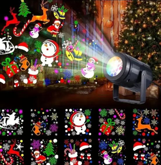 🎄 PROYECTOR NAVIDEÑO LUMINOEL 🎄